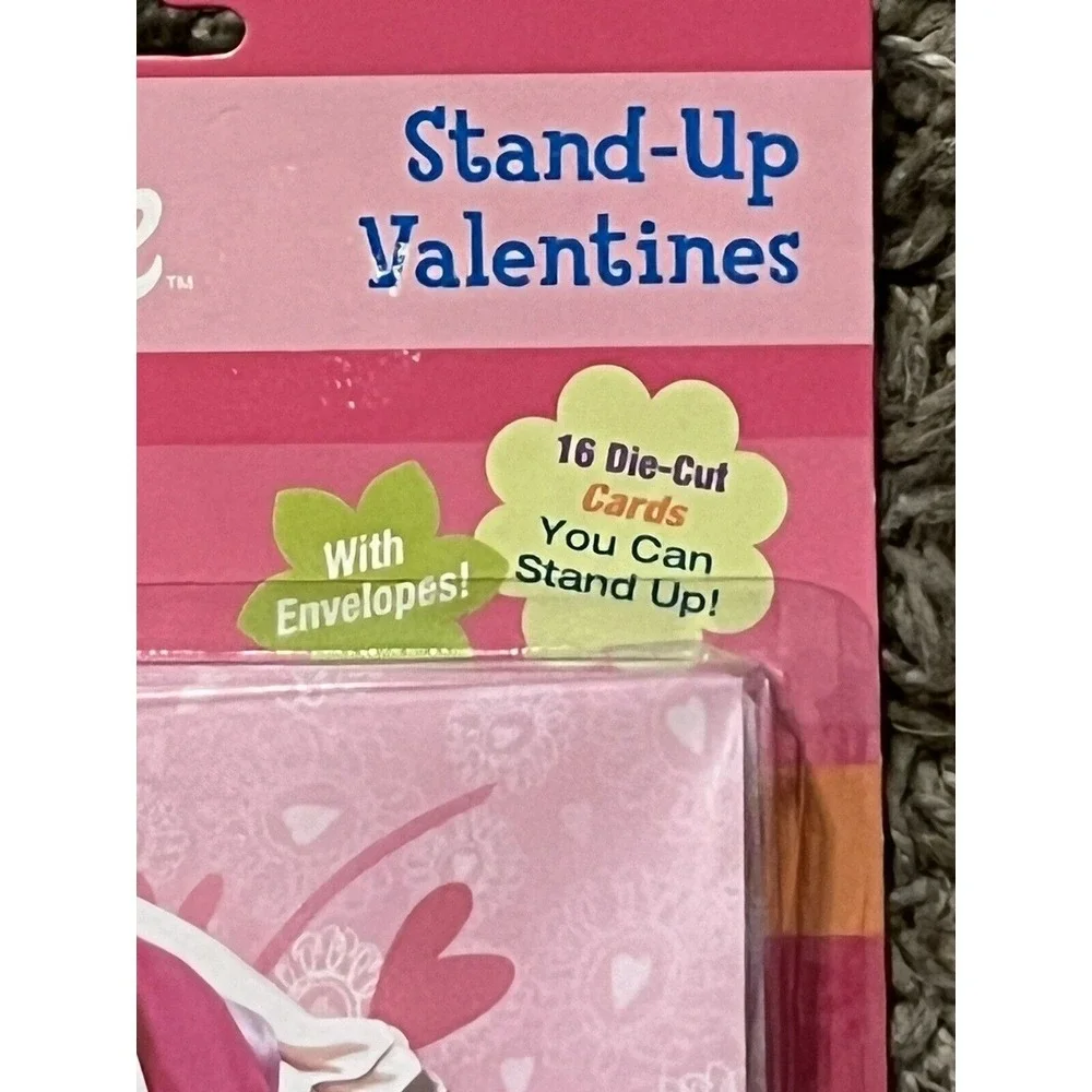 Vintage Barbie‎ Paper Magic Stand Up Valentines Cards 2002 New, Unopened Package